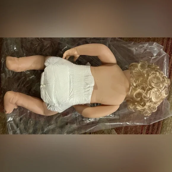Reborn Baseball Doll with Red and White Outfit